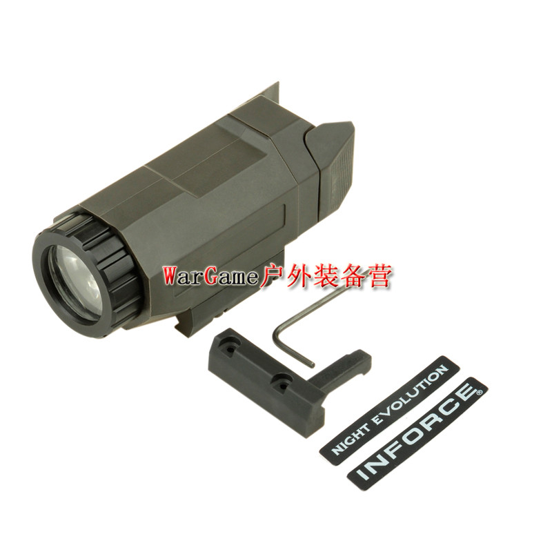 Element Night-Evolution APL Outdoor Lighting Safety Helmet Rail Tactical Strong Light Flashlight