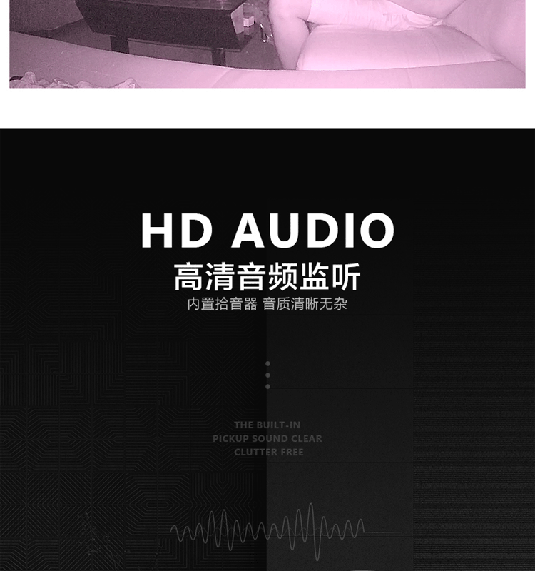 HD camera không dây camera thu nhỏ cắm chuyển động video phát hiện màn hình nhà đêm tầm nhìn nhỏ - Máy quay video kỹ thuật số máy quay phim 4k