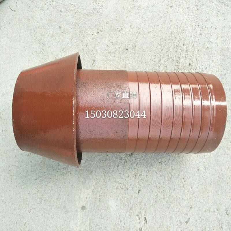 Bulk cement tank car accessories and discharge of Guangdong ash tube rapid connector large