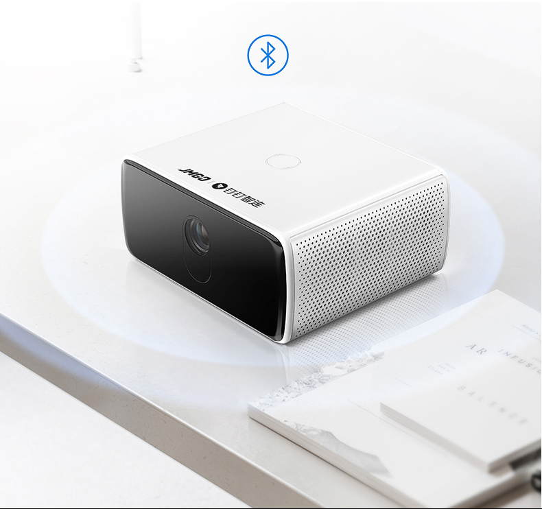 Nail Zhilian Nut D3_H Văn phòng kinh doanh Máy chiếu Giáo dục Đào tạo Máy chiếu tại nhà Không dây thông minh Wifi Máy chiếu đa năng HD Rạp hát tại nhà - Máy chiếu gia may chieu hd