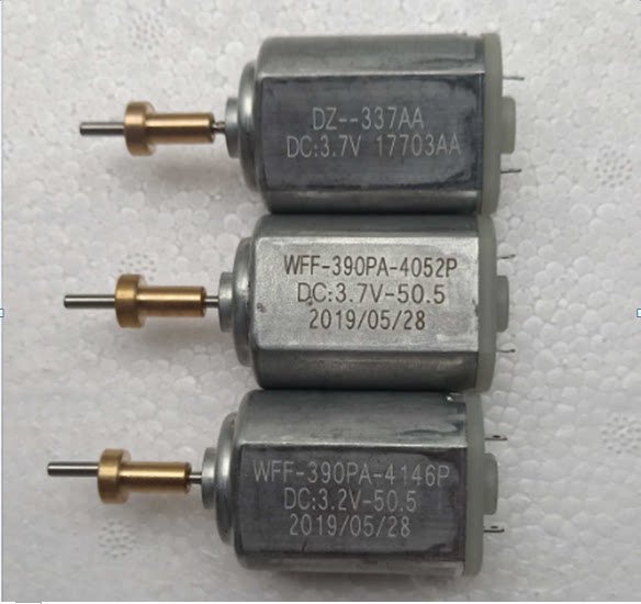 Various types of clipper motors 2 4V 3 0V 3 2V 3 3V 3 4V 3 6V 3 7V 6V 12V