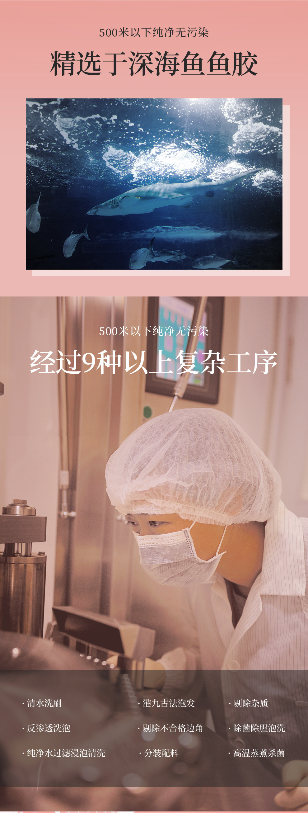 香港进口 港品一家 即食花胶 野生红枣藜麦深海鱼胶 75g*3瓶 图4
