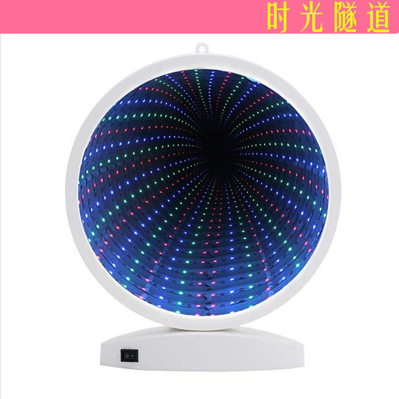 Time tunnel optical promenade mirror infinity reflection scientific inquiry of young children delve into toys sound and light magnetic