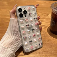 Apple, мультяшный слайм, iPhone 12, чехол для телефона, силиконовый iPhone14 Pro *S, антистресс, iphone, 13promax, новая коллекция, 7, 8, 8plus, творческая пара, защита при падении