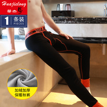 De velvet warm pants mens velvet thickened cotton pants Slim wool pants trend leggings winter line pants velvet pants autumn pants men