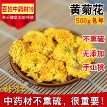 Chrysanthemum Flowers Tea 500g New stock Special grade yellow Mountain Gongju Chrysanthemum Tea Yellow Tribute Chamomile Chamomile King Chrysanthemum Tea King Chamomile Flowers Tea