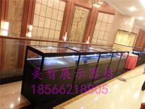 Exhibition exhibitors Portable Folding Cabinet jewelry exhibition Folding Cabinet high-grade aluminum alloy folding display counter