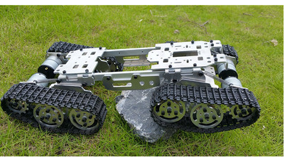 Tank chassis smart car track car wi Fi trolley chassis robot chassis DIY robot