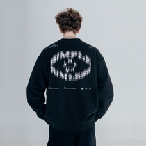 Simple Rimless 2022 New illusory eyes necropolis for men and women round collar loose long sleeves