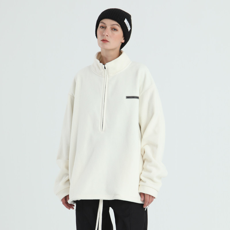 SRME new small Jackie Rocks Velvet Sweater men autumn and winter style loose plus plus - and - dust SIMPLE RIMLESS tops