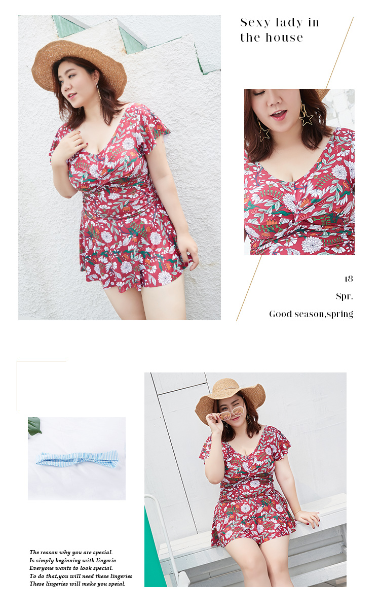 Athena kích thước lớn áo tắm nữ chất béo mm bảo thủ mỏng che ngực bụng pad mà không cần hỗ trợ thép thu thập một mảnh áo tắm đầm đẹp dự tiệc