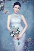 Spot Korean wedding photography costume photo studio oil painting tie-dyed background cloth does not reflect