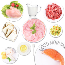 Copenhagen 7-day Recipe Ingredients Fresh set Lamb chops Cod steak Chicken breast