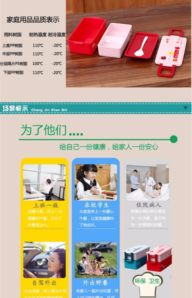 hộp cơm điện chefman Hộp ăn trưa nhiều lớp lò vi sóng hộp cơm trưa hộp cơm trưa lò vi sóng hộp cơm trưa - Hộp cơm điện sưởi ấm hộp cơm cắm điện giữ nhiệt komasu
