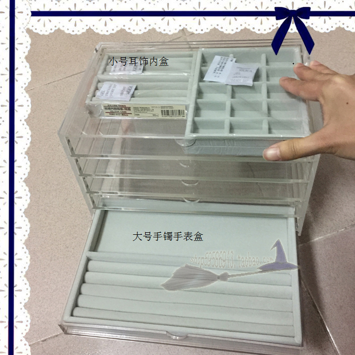 Hong Kong Purchasing Muji Muji Acrylic 5 Layer Desktop Storage Box