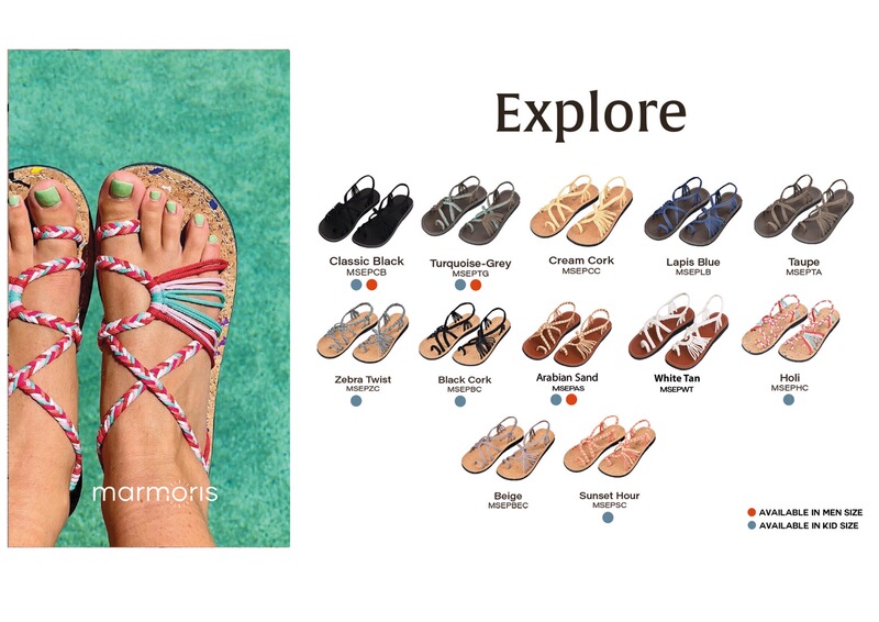 Thai Brand Marmoris Hand-Woven Sandals Explore Series Rubber Sole Pure Handmade Slippers Sandals