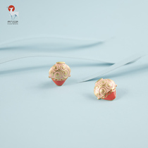 Oriental Secret Language Gansu Provincial Museum (Vortex Painted Pottery) Designer Original Brooch Badge Accessories