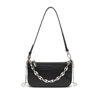 Черная маленькая цепочка, цепь, ремешок для сумки