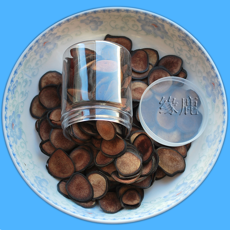 Deer antler slices authentic small red powder 30g wax ring complete color natural suitable for soaking in wine, beating powder and stewing