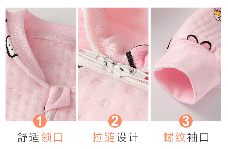 Trẻ em nam 2-5 tuổi 3 mùa thu và mùa đông 6 dày 7 trẻ em đồ ngủ cotton mảnh mùa thu và mùa đông trẻ em ấm áp quần áo trẻ em