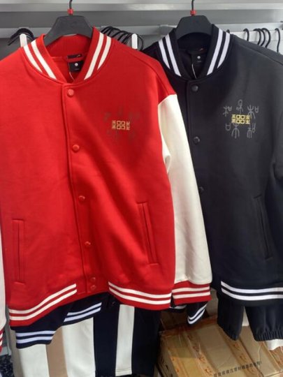 贵人鸟正品男装2024春秋新款运动休闲加厚茄克长袖男外套A124109X