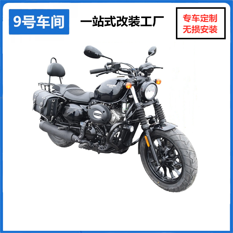 EOKO Rear Backrest Shelf Insurance Rod Quick Demolition Retro Side Pack Gear Shifting Lever Apply Light Riding large Korean GV300s retrofit piece