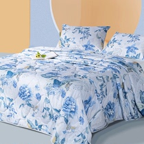 Fuannah Air Conditioning Quilt Summer Cool Quilted By Four Seasons Full Cotton Pure Cotton Thin Section Summer Quilt Washable Shore Zhilan