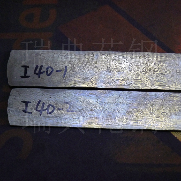 Large roses that have been thermally compounded 120*39*3 3 Swedish Powder Damascus steel