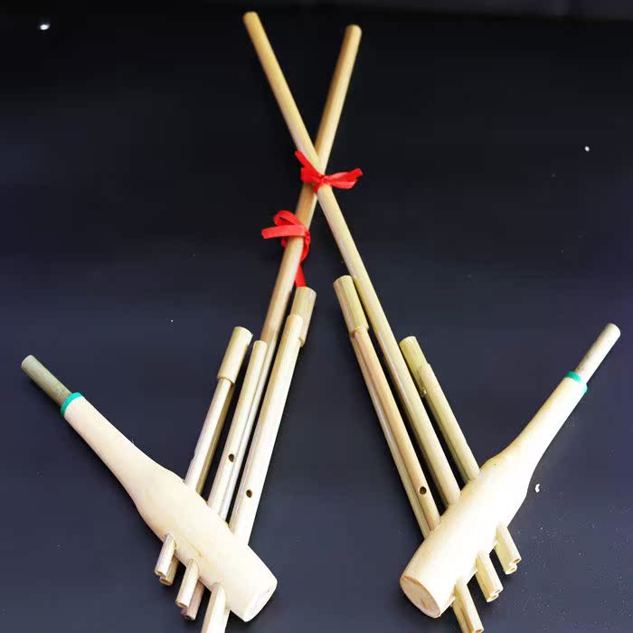 National musical instrument Guizhou Guangxi Yunnan small number prop Lusheng Children's stage props Lusheng instrument-Taobao