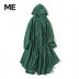 Đúng My Eternity 2019 mùa xuân và mùa thu mới Thin Hood trung dài Vẽ áo gió Coat phụ nữ 1831A43001 