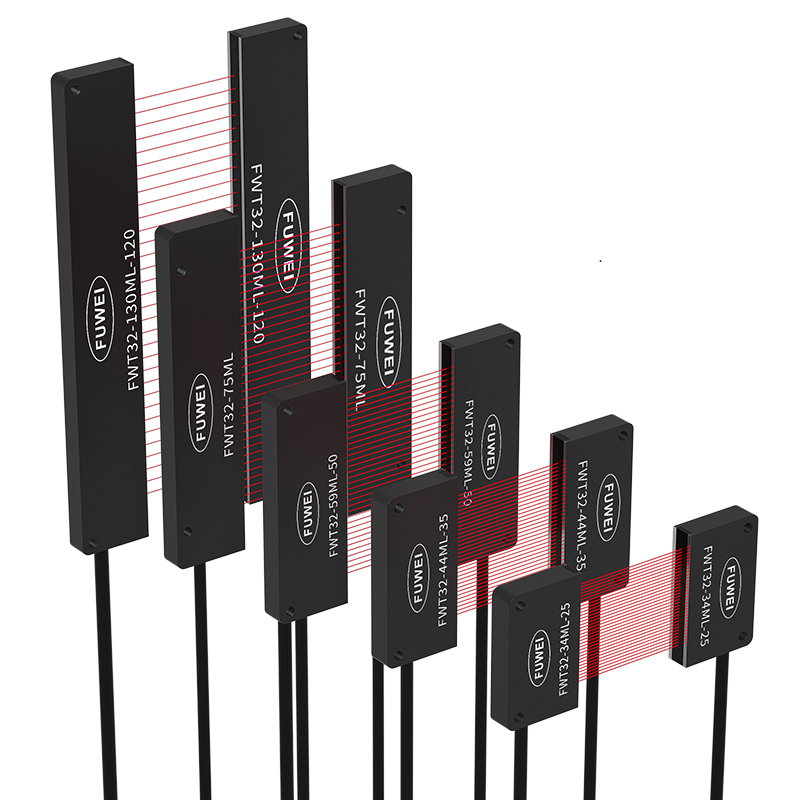 For the shooting rectangular matrix wide area optical fiber sensor counting amplifier raster induction FWT32-59ML-50