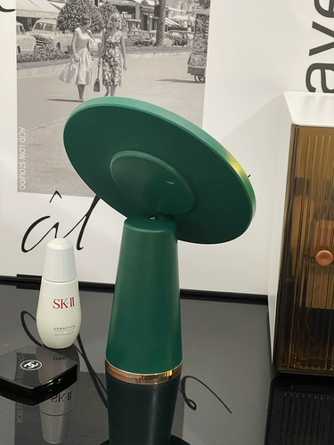 Настольное светодиодное зеркало с подсветкой, портативный туалетный столик, умный заполняющий свет, изысканный стиль