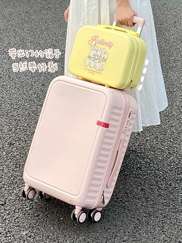 Портативный вместительный и большой брендовый чемодан, косметичка для путешествий, 14 дюймов, премиум класс