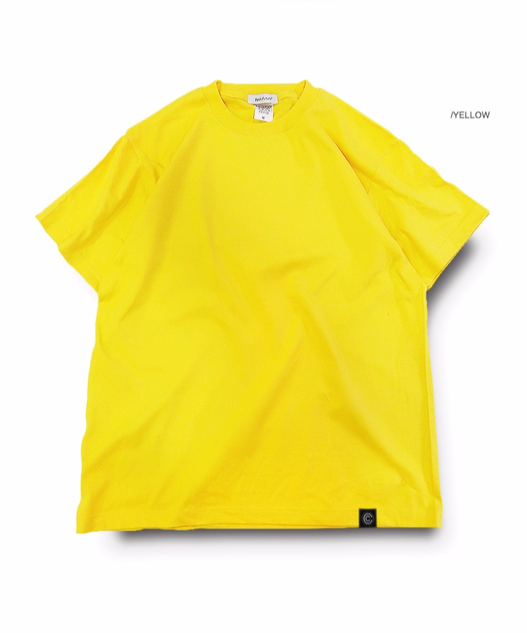 Universal Capsule CAPSULE Original Solid Color Foundation Áo thun cotton nặng cho nam và nữ Áo ngắn tay áo polo lacoste
