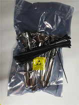 Heat Pin Antistatic strap ESD Self-locking style 4 * 200 black nylon tie plastic binding strap tie