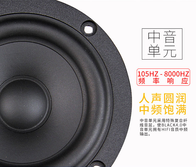 美国ARC Black6.3三分频套装喇叭