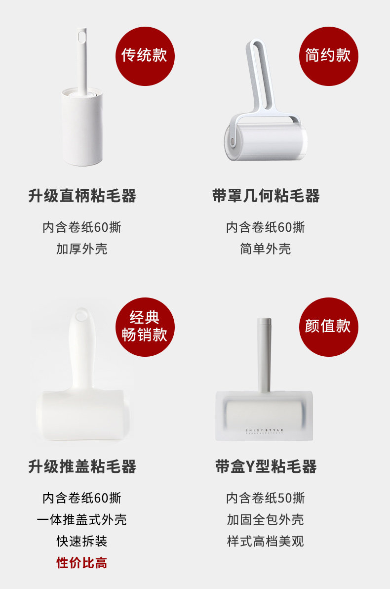 粘毛器可撕式粘尘纸去毛神器 图3