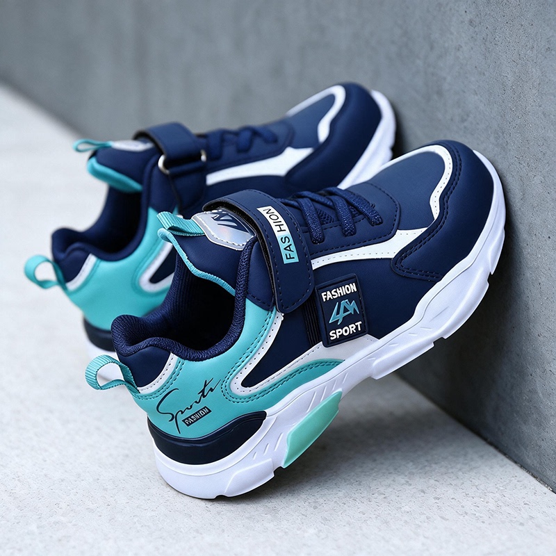Boys' Shoes, Sports Shoes, Autum New Style, Breathable Mesh Shoes for Middle-Aged and Older Boys, Non-Slip, Anti-Odor Running Shoes, Kidsren's Shoes