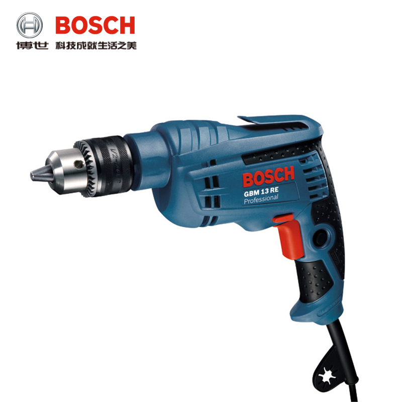 Bosch INDUSTRIAL grade 600W HIGH power DRILL GBM13RE household MULTI-function 13MM electric DRILL