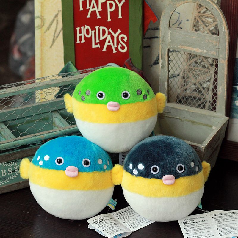 Cute Japanese Am**Se Single Pufferfish Plush Toy, Unique and Creative Stuffed Animal, Gift for Classmates and Girlfriends Cute Japanese Am**Se Single Pufferfish Plush Toy, Unique and Creative Stuffed Animal, Gift for Classmates and Girlfriends