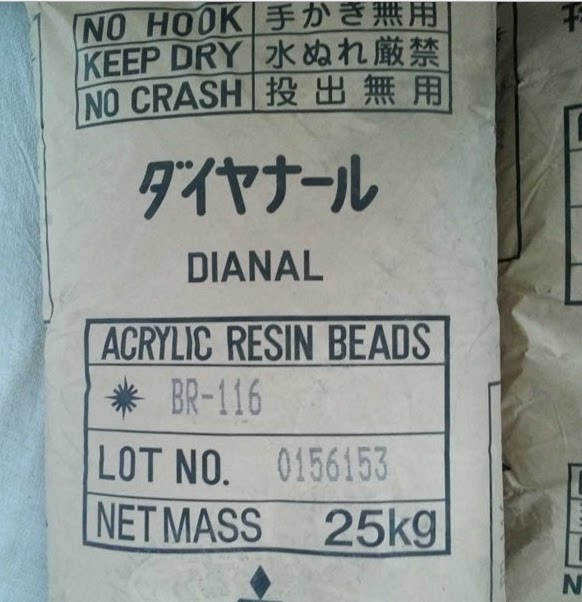 East China Agent BR-116 Japan Mitsubishi thermoplastic acrylic resin BR116 waterproof floor marking paint