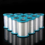 Плетеная леска, эластичные износостойкие плетеные бусины, нейлоновый прозрачный браслет из бисера ручной работы, шелковые нитки