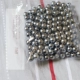 6 -миллиметровое имитация жемчужного серого около 200 1,5 лунок может быть проникнуто