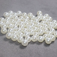 Из жемчуга, белый, 10mm