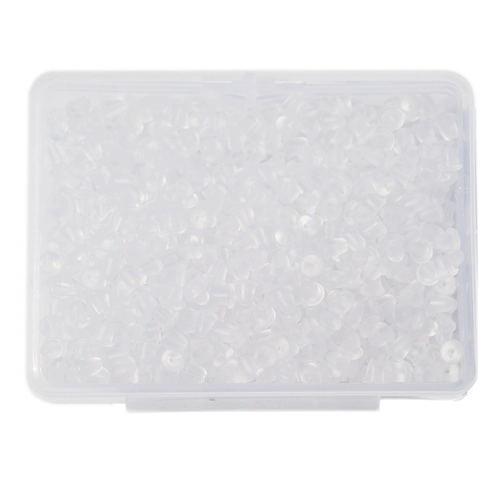 Пластиковый силиконовый прозрачный шнурок-держатель, гипоаллергенная пробка для бутылки, серьги