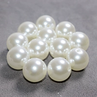 Из жемчуга, белый, 20mm