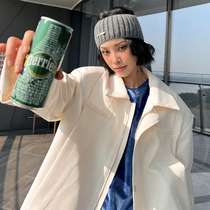 How To Foam Chic Port Wind Pure Color Jacket Woman 2022 Spring New Temperament Senior Feel a little crowdblouse