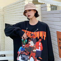 Why foam hip-hop tide ins cool 2021 New sweater female spring and autumn thin design sense niche coat ins tide
