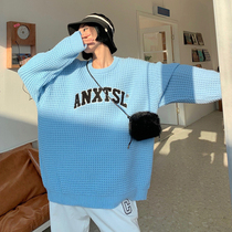 How to foam Huffugh Alphabet Sweater Women 2022 New Spring Loose Casual Hip Hop Chains Cool blouses