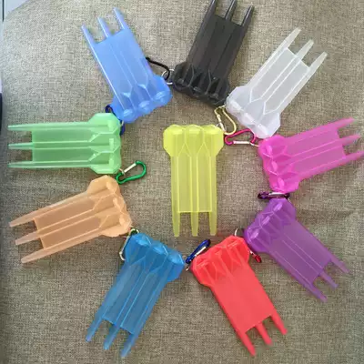 Portable Transparent Dart Box with mountaineering lock Integrated dart box Dart storage box Dart Accessories